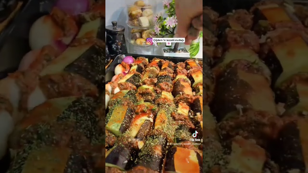 Harika patlıcan kebabı tepsi kebabı ???????????????????????????? #yemektarifleri Harika patlıcan kebabı tepsi kebabı ???????????????????????????? #yemektarifleri