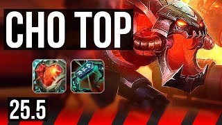 : CHO'GATH vs URGOT (TOP) | 700+ games | EUW Master | 25.5