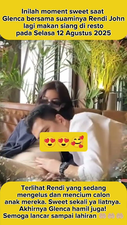 Semoga lancar sampai persalinan ya Glenca #reels #trending #viral #artis #glencachysara #rendijhon