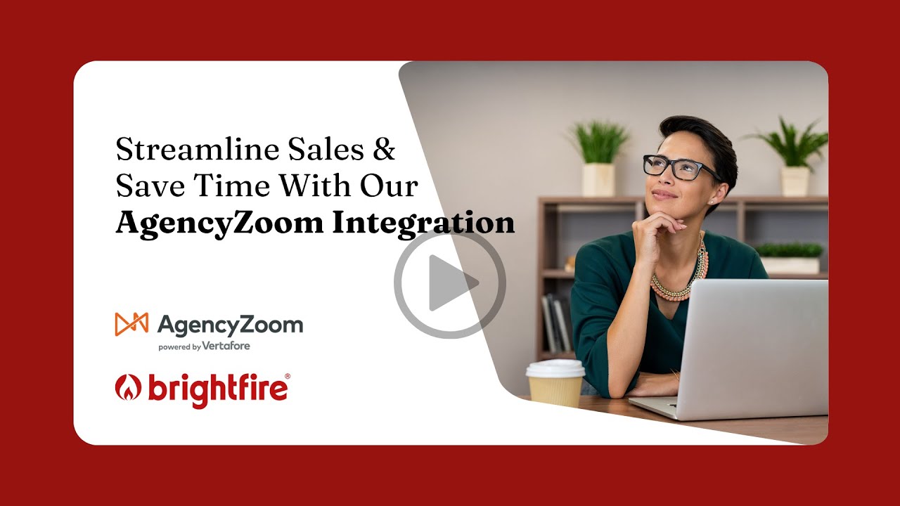 BrightFire's Website Integration with AgencyZoom