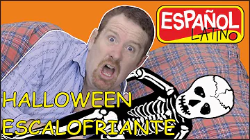 Noche de Halloween | Monstruos, Esqueletos y Brujas para Niños | Steve and Maggie Español Latino