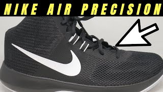 Nike Air Precision 1 Black and White - Men&#39;s Basketball Shoes Size 11.5 - Unboxing!