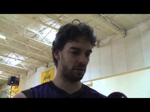 Lakers forward Pau Gasol on four-game losing streak