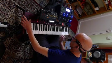 LIVE Explaining How To Use (PART 1): Korg Kross 2 VELOCITY ARPEGGIO, Voicelive 3, Vocoder VP-3