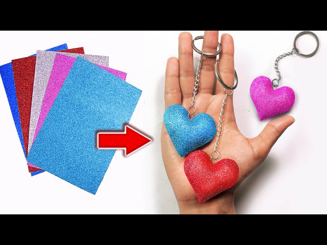 8 AMAZING DIY KEYCHAINS - How To Make Super Cute Key chain At Home - Easy  Steps 