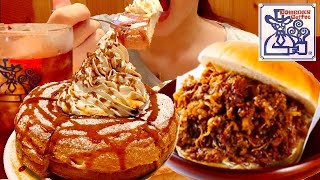 コメダ珈琲で肉だくだく肉3倍コメ牛と大人ノワールをお腹の限界まで食べる！【スイーツちゃんねるあんみつの食レポ】