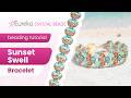 Easy DIY Project for Your Beach Look ☀️ Summer Captured in Beads 🏝️ Sunset Swell Bracelet Tutorial