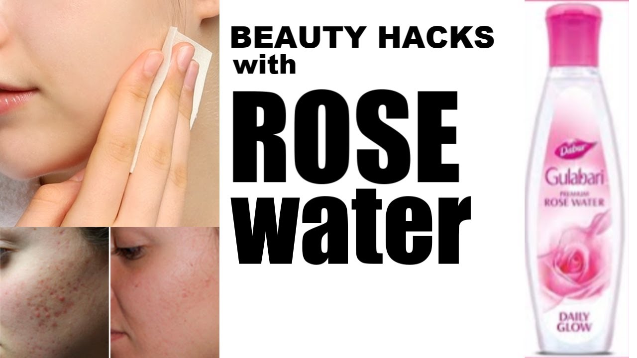 homemade rose water facial mask