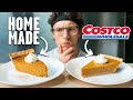 Can Josh Make a Better Pumpkin Pie Than Costco? (Blind Taste Test)