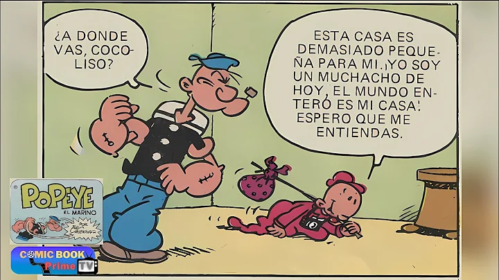 Runaway boy, Popeye by Bud Sagendorf #ytshorts #shortvideo #shorts #comics #funny