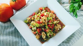 Perfecta y Fácil Ensalada Turca - Gavurdağı Salatası