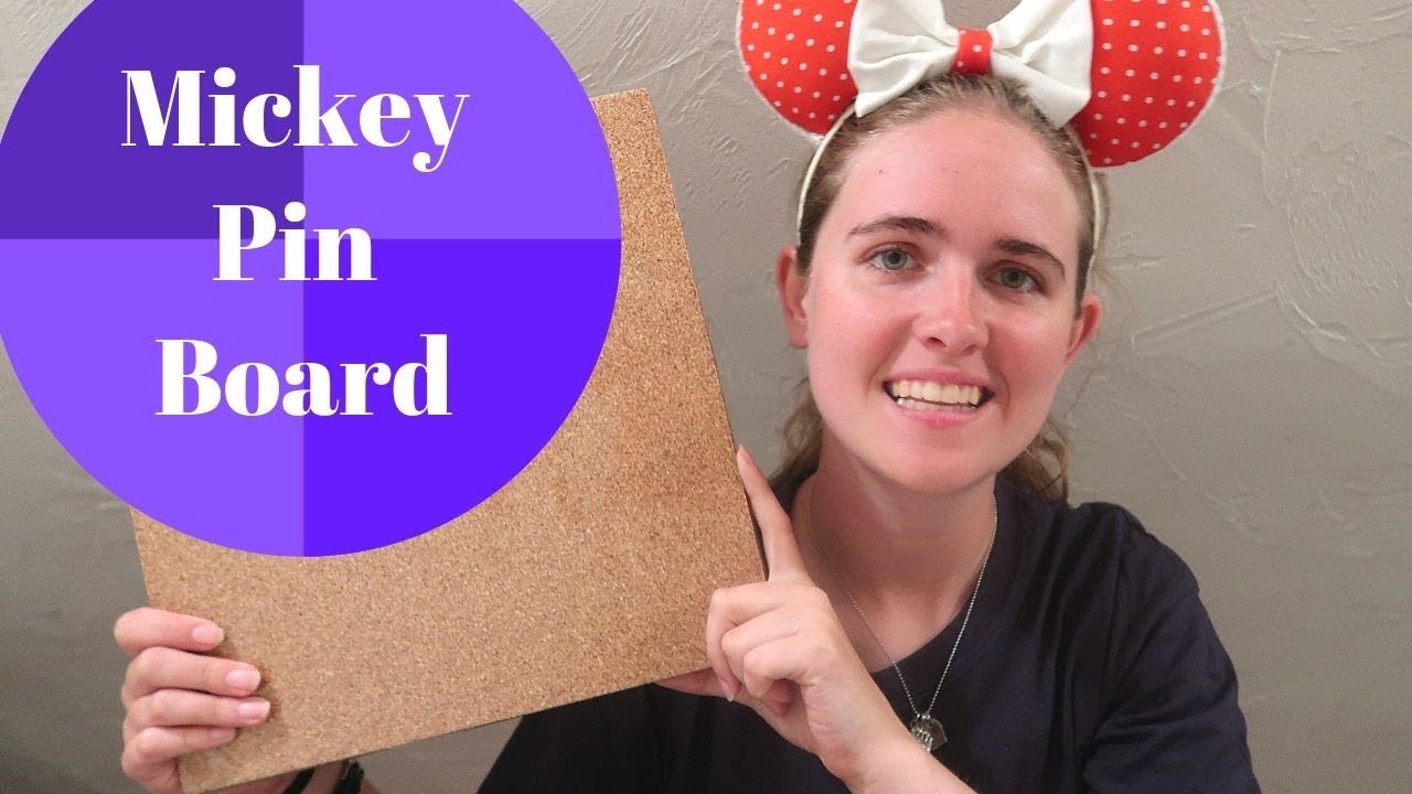 Create Your Own Disney Pin Board - DIY Tutorial!