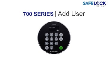 LA GARD 700 Series - Add User