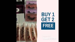Lashes And Lipgloss Ads