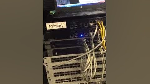 SonicWall high availability testing