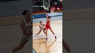 A moment of silence 🏀 ⛹️‍♀️ #euroleague #talent #españa #basketball #europe #women #shorts #belarus