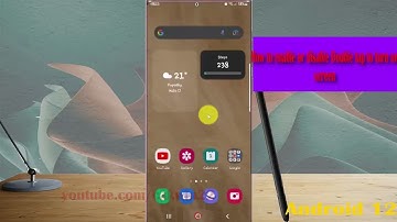Samsung Galaxy S22 Ultra : How to enable or disable Double tap to turn on screen