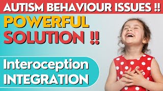 Behaviour Issues in Children | POWER of INTEROCEPTION- the magical 8th SENSE 🪄 #autism