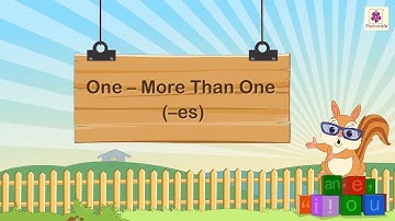 One - More Than One | Plural By Adding 