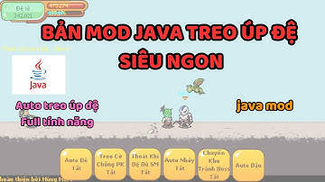 MOD NRO | Hướng dẫn tải bản MOD JAVA up đệ tử free || Treo đệ tử 24/24 up cực khủng