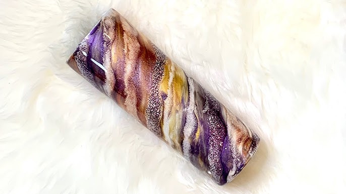 Alcohol Ink Swirl Tumbler – Hazel Creations