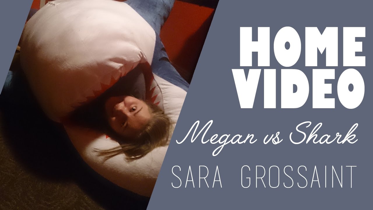 MY COUSIN THE SHARK - my shark sleeping bag vs. my cousin - SARA GROSSAINT