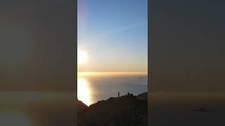 Enjoying sunset on senja #shorts #youtubeshorts