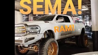 Behind The Scenes At Sema 2019 Sema Ram Dually Lifted Truck