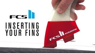How To Insert & Remove FCS II Fins screenshot 4