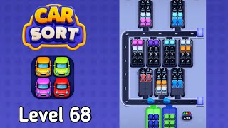 Car Sort Level 68 Answer | Car Sort: Color Puzzle Level 68 Walkthrough Solution 