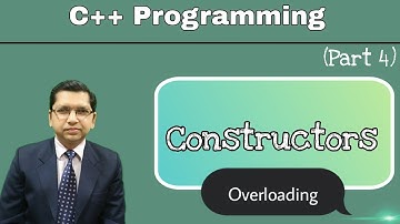 Overloading of a Constructor in C++ | Constructor (Part 4)| By Professor Pankaj Gupta | BIIT