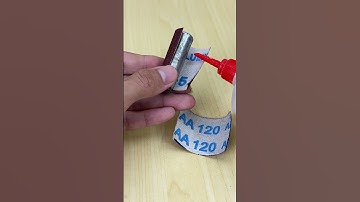 KNIFE Like Razor Sharp! Sharpen Any Knife in 1 Minute with an Old Battery