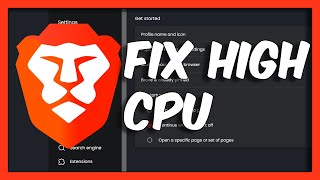 Brave Fix High CPU Usage - Full Tutorial
