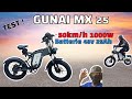 Gunai mx 25  test et prsentation de mon vlo lectrique 48v 25ah