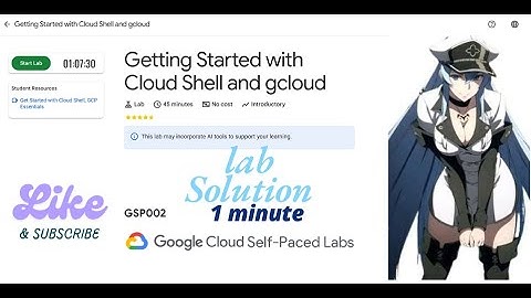 Getting Started with Cloud Shell and gcloud || GSP002 || Qwiklabs Arcade 2025.
