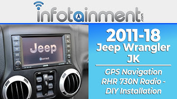 2011-2018 Jeep Wrangler JK - Factory OEM Radio Options & Upgrades - Easy Plug & Play Install!