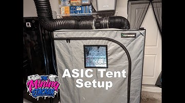ASIC Crypto Mining Tent Garage Setup with Bitmain Antminer K7 GoldShell KD-Lite and soon KA3 and HS3