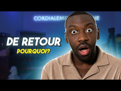 Je suis de retour sur YouTube