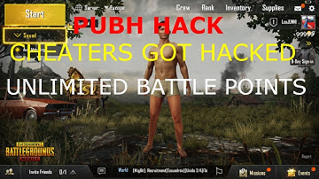 2018 PUBG MOBILE HACK-unlimited battle point for IOS/ANDRIOD