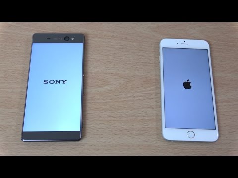 Sony Xperia XA Ultra vs iPhone 6S Plus - Speed & Camera Test!