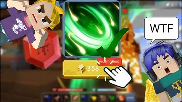 Power Of Ghost Sword Effects in Bedwars - Blockman Go