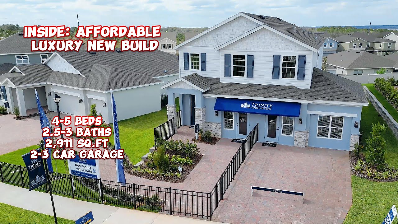 Inside This Affordable LUXURY New Construction Home in Florida | Wekiva Model Tour in Clermont, FL