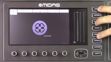 MIDAS How to lock and unlock an M32 console