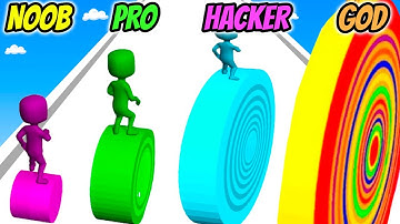 Layers Roll - NOOB vs PRO vs HACKER vs GOD