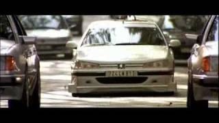 Mercedes W124 500E & 300E chase scene from "Taxi" movie 1998