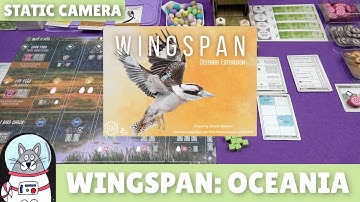 Wingspan: Oceania Expansion | Solo Playthrough (Static Camera)