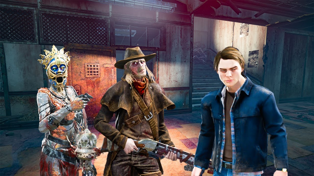 Survivor vs Deathslinger & Plague Gameplay | Dead By Daylight (No ...