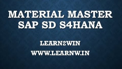 material master sap sd | create finished goods sap sd | create finished product sap sd | materials