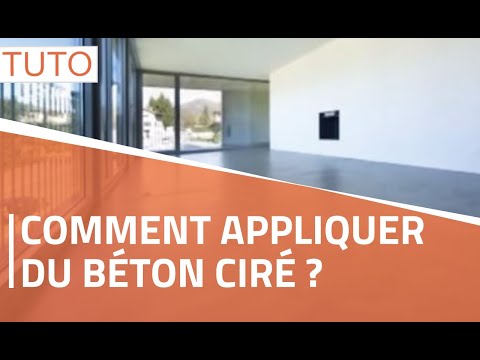 Appliquer du Béton