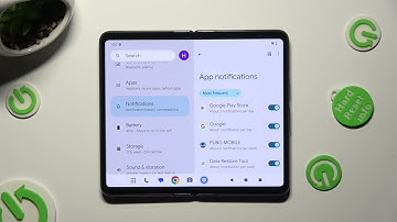 How to Manage App Notifications in GOOGLE Pixel Fold – Turn On / Off Notifications